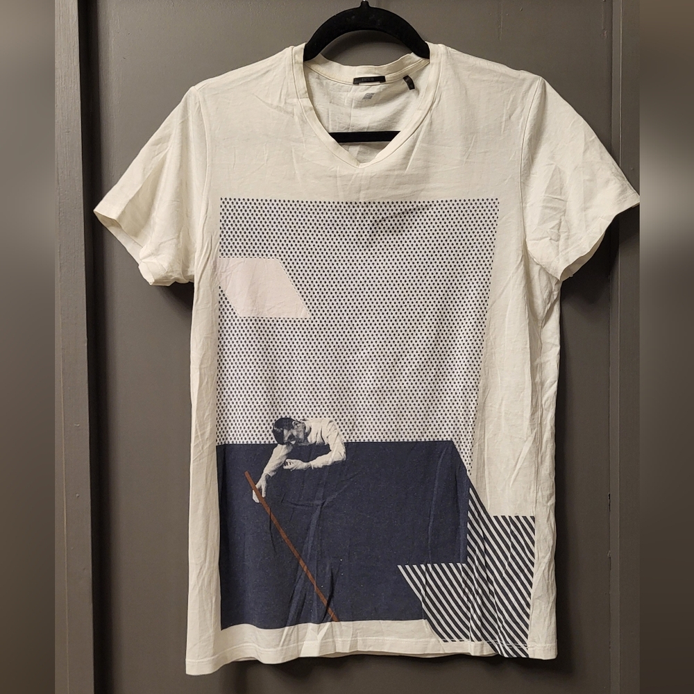 Adult M IKKS Graphics T-Shirt